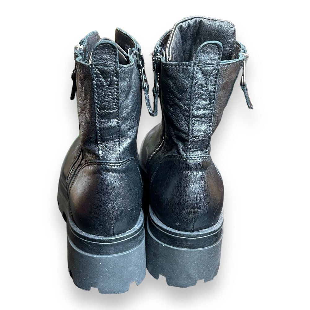 Miz Mooz Black Combat Boots - Picture 3 of 9